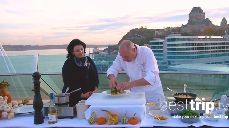 Video: Seabourn Chef Celebrates Quebec's Harvest: Cooking with the Chef